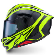 Alpinestars - SR7 Zeal Black/Yellow Gloss Helmet