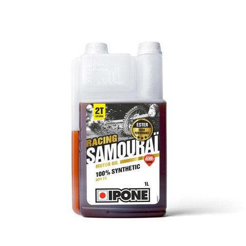 IPONE - Samourai Racing Strawberry Scented 2 Stroke Oil - 1L