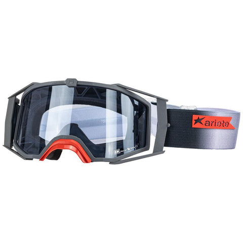 Ariete - 8K Black/Red Mirror Goggles