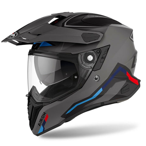 Airoh - Commander Factor Grey Adventure Helmet