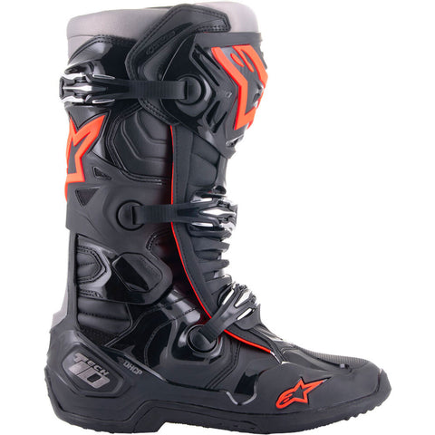 Alpinestars - Tech 10 Black/Grey/Red Boots
