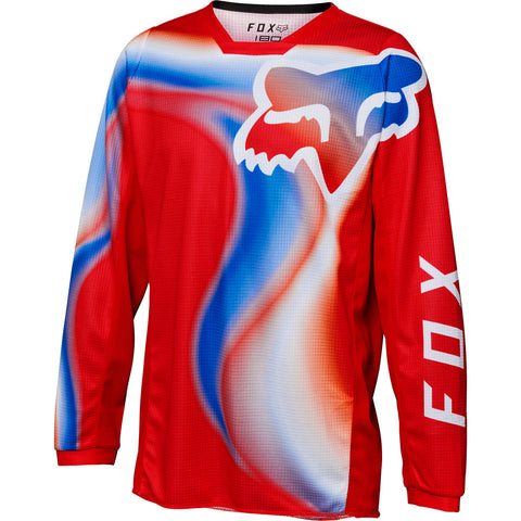 Fox - 2023 Kids 180 Toxsyk Red Jersey