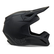 Fox - 2023 Youth V1 Matte Black Black Helmet