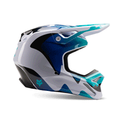 Fox - 2024 V1 Kozmik Blueberry/White/Black Helmet