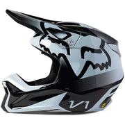 Fox - 2023 Youth V1 Leed Black/White Helmet