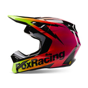 Fox - 2024 Youth V1 Statk Black/Pink/Yellow Helmet