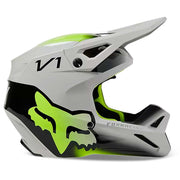 Fox - 2023 Youth V1 Toxsyk Grey Helmet
