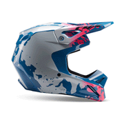 Fox - 2024 Youth V1 Morphic Blueberry/Black/White Helmet