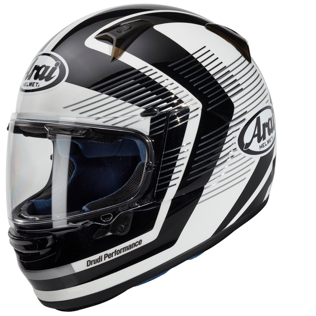 Arai - Profile-V Impulse Black/White Helmet – AMA Warehouse