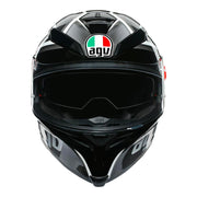 AGV - K5 S Tempest Black/Silver Helmet