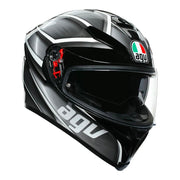 AGV - K5 S Tempest Black/Silver Helmet
