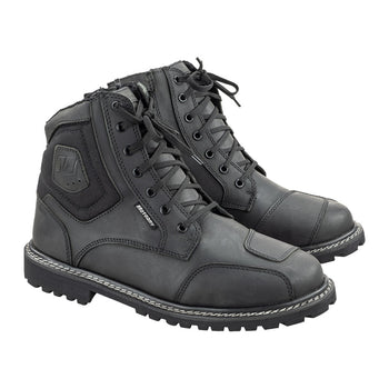 Moto Dry - Roadster Black Leather WP Boot