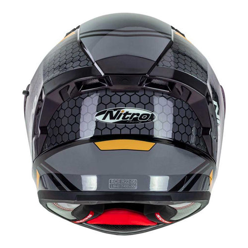 Nitro - N501 Black/Gold Helmet