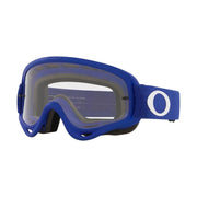 Oakley - O Frame Blue W/ Clear Lens Moto Goggles