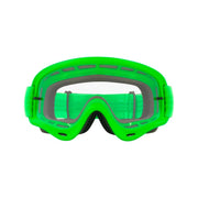 Oakley - O Frame Green W/ Clear Lens Moto Goggles