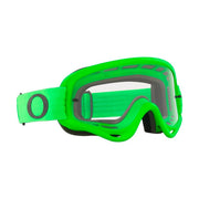Oakley - O Frame Green W/ Clear Lens Moto Goggles