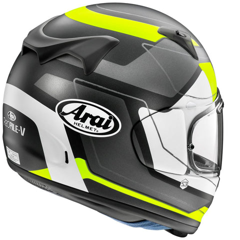 Arai - Profile-V Kerb Black/Yellow Helmet