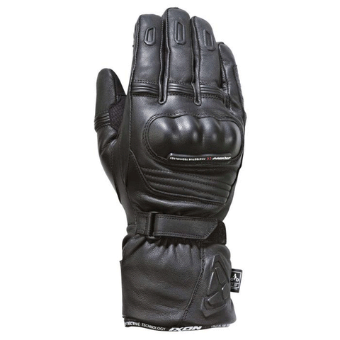 Ixon - Pro Terra Black Leather Gloves