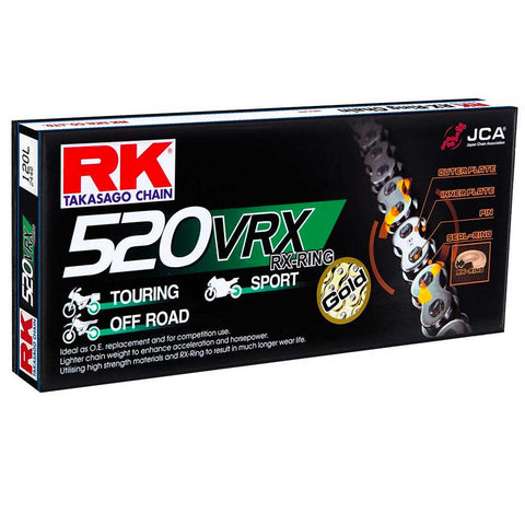 RK - 520VRX Gold Chain - 120 Link