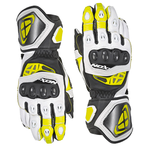Ixon - RS Genius 2 Black/Yellow Leather Glove