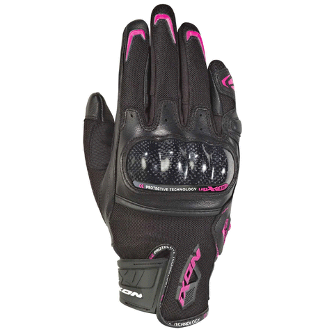 Ixon - Ladies Rise Air Black/Pink Glove