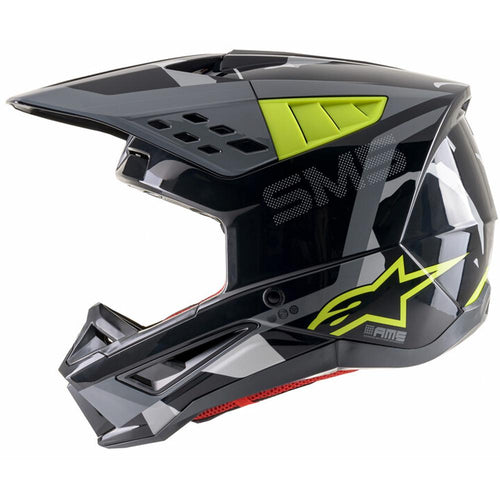 Alpinestars - 2023 SM5 Rover Grey/Yellow Camo Helmet