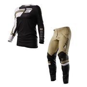 Shot - 2023 Contact Heritage Black/Sand MX Combo