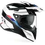 Airoh - Commander Skill White/Black Adventure Helmet