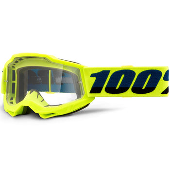 100% - Youth Accuri 2 Yellow W/ Clear Lens Goggles