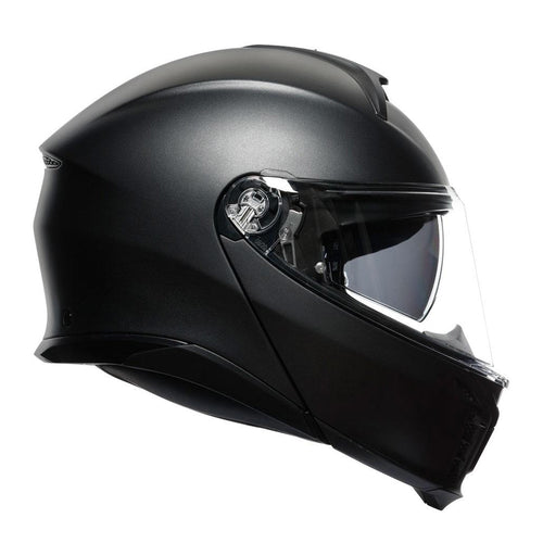 AGV - Tourmodular Black Helmet & Intercom System Combo
