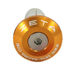 Zeta - Bar End Plugs - Orange
