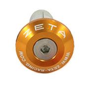 Zeta - Bar End Plugs - Orange (4305954308173)