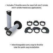 Pro Taper - Clamp On Pillow Top Black/Grey Grips