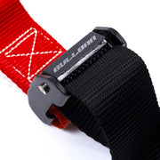 Bull Bar - 38mm Red/Black Tie Down Set