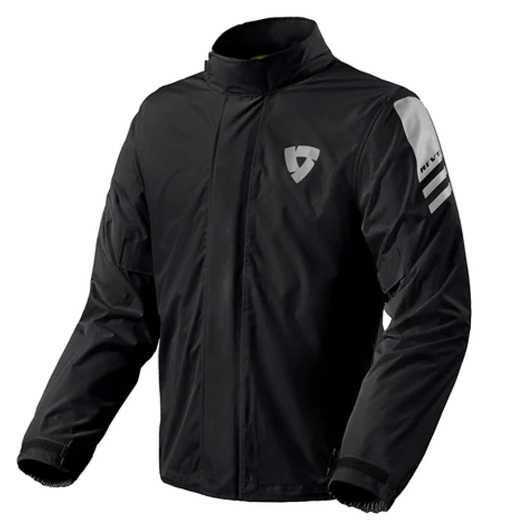 Rev it Cyclone 3 H20 Black Rain Jacket AMA Warehouse