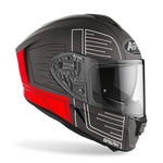 Airoh - Spark Cyrcuit Matt Black/Red Helmet