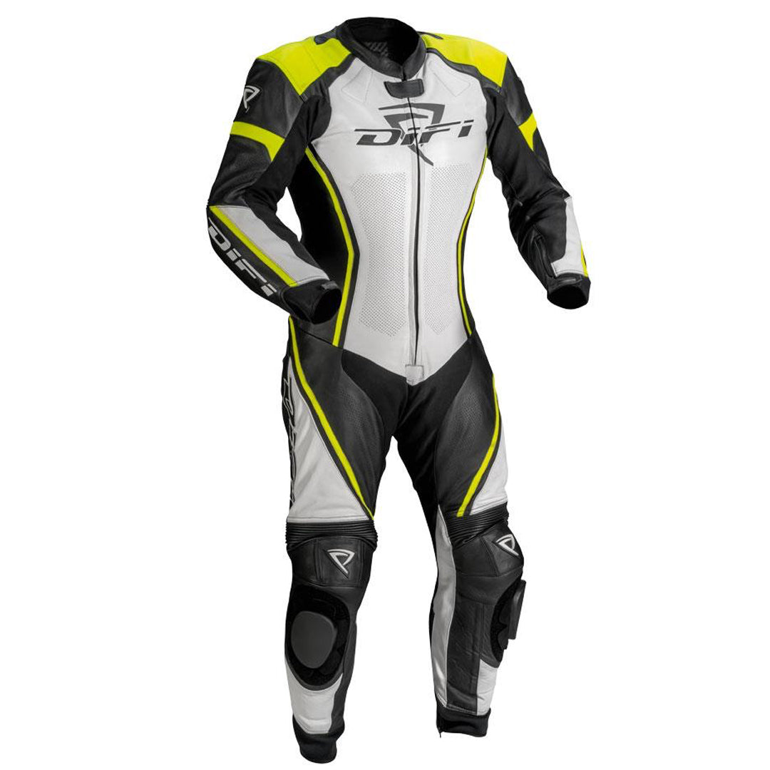 Yellow deals leather suit