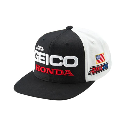 100% - Geico Honda Podium Snapback Hat