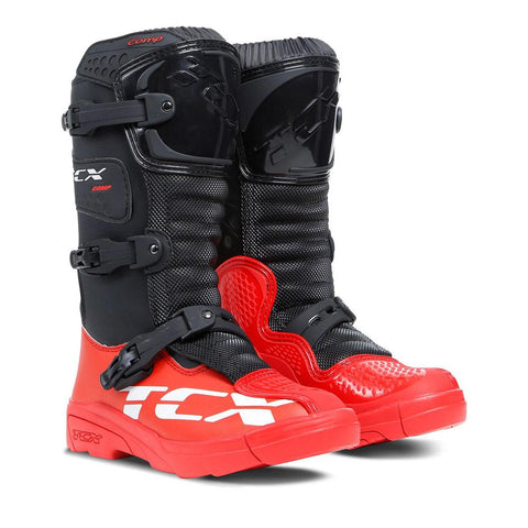 TCX - Comp Youth Black/Red Boots