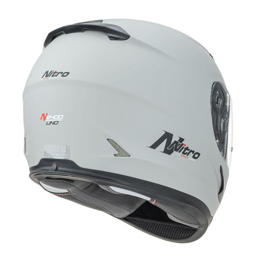 Nitro - N2400 Solid Grey Helmet