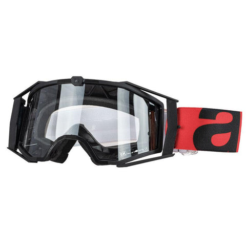 Ariete - 8K Black/Red Clear Goggles