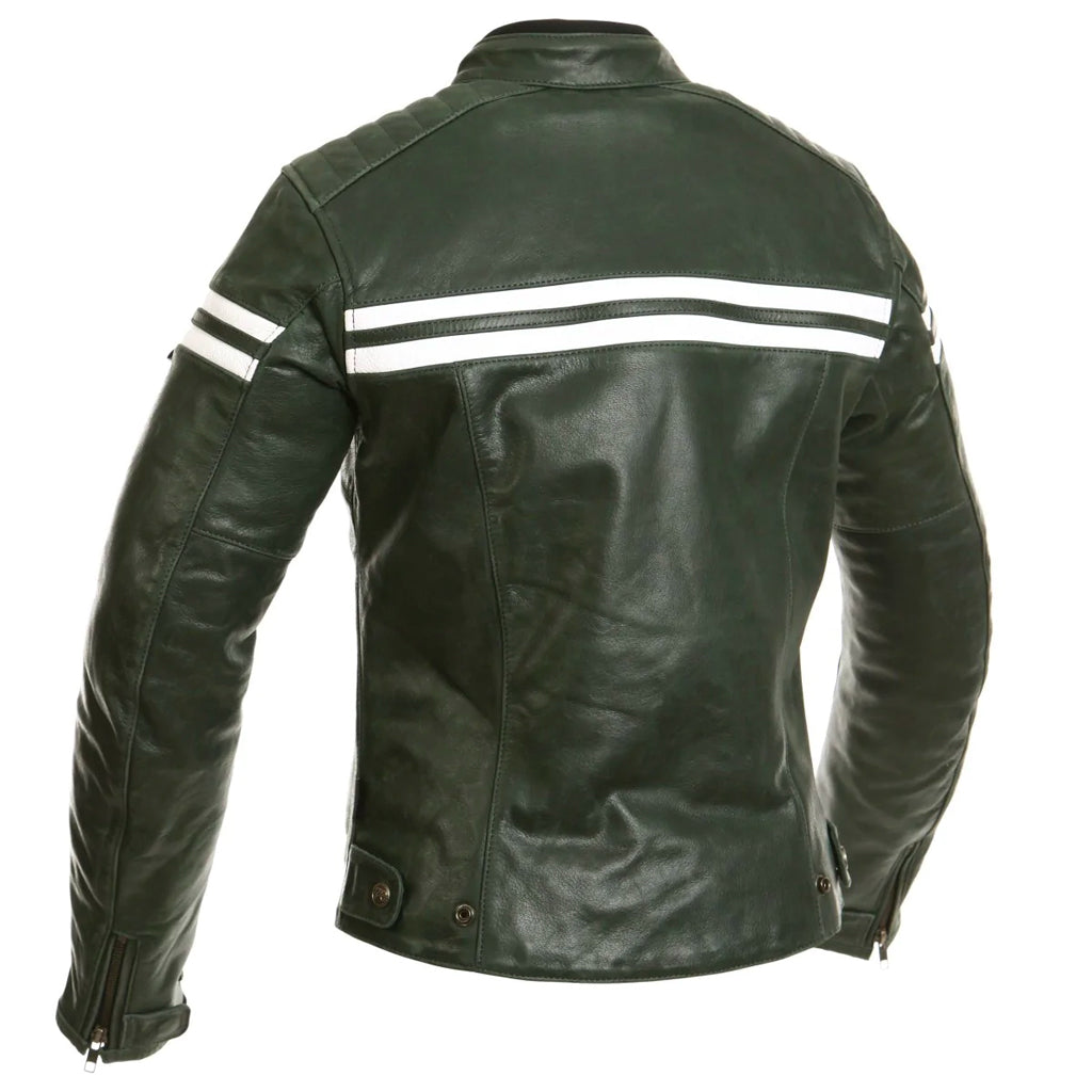 Segura retro leather top jacket