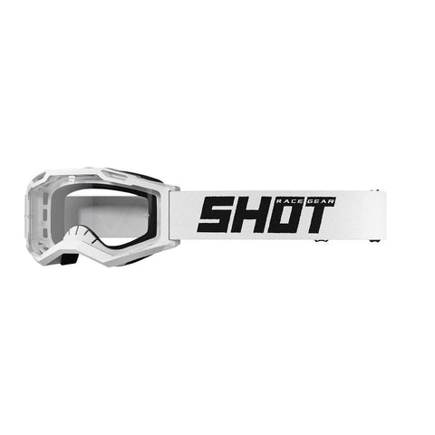 Shot - Assault 2.0 Solid White Glossy Goggle