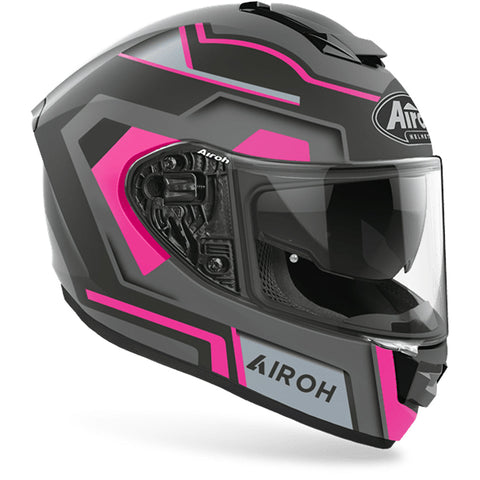 Airoh - ST501 Square Pink/Grey Helmet