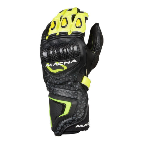 Macna - Track R Black/Yellow Gloves