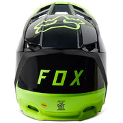 Fox - 2023 V2 Vizen Yellow Helmet
