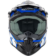 Nitro - MX700 Youth Black/Blue Helmet
