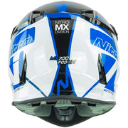 Nitro - MX700 Youth Black/Blue Helmet
