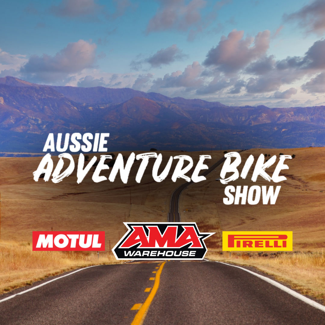 Aussie Adventure Bike Show hosts exploring rugged Australian trails on adventure bikes.