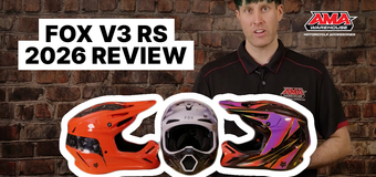 Fox V3 RS Helmet 2026 Review | Premium Motocross Helmets Australia | AMA Warehouse